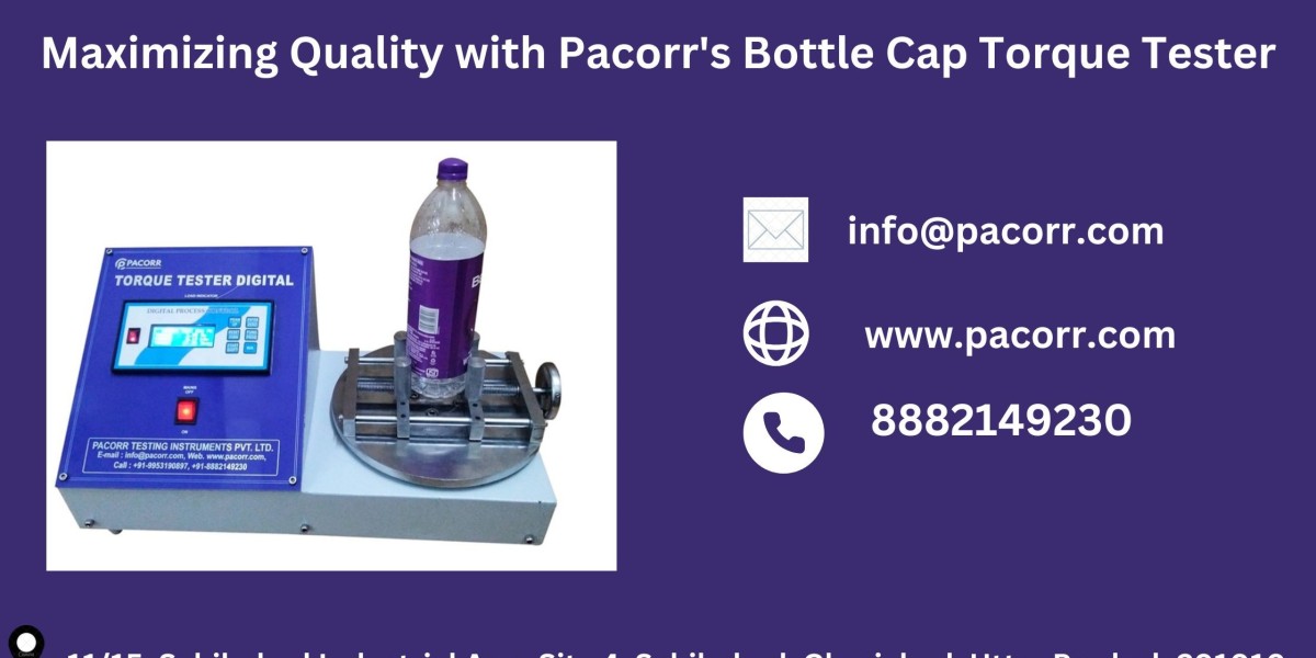 How the Bottle Cap Torque Tester Ensures Perfect Seal Tightness in Packaging Industry