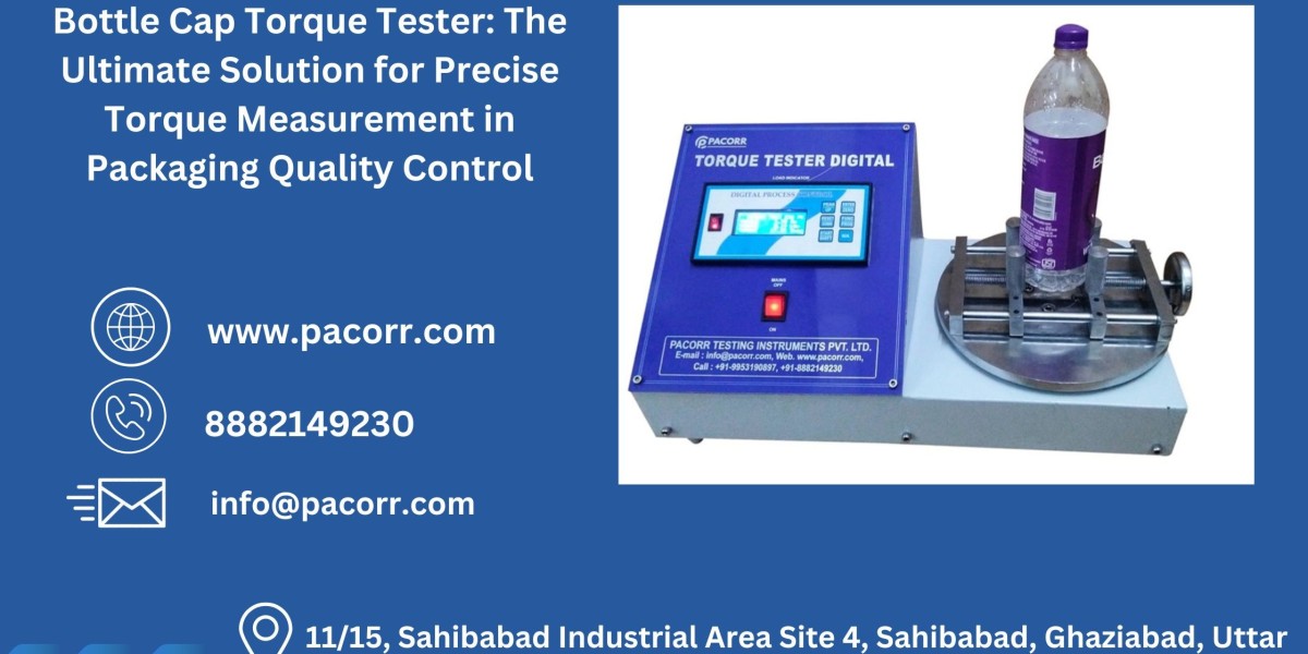 Bottle Cap Torque Tester: Bridging the Gap Between Packaging Innovation and Quality